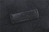 Authentic GUCCI Shoulder Cross Body Bag GG Canvas Leather 122759 Black J3836