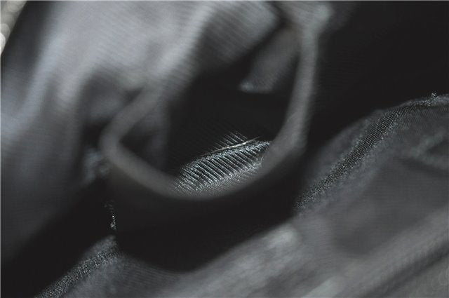 Authentic GUCCI Shoulder Cross Body Bag GG Canvas Leather 122759 Black J3836