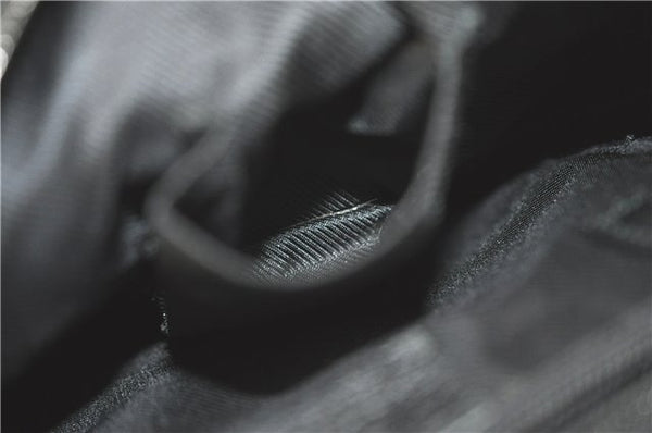 Authentic GUCCI Shoulder Cross Body Bag GG Canvas Leather 122759 Black J3836