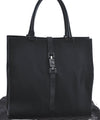 Authentic GUCCI Jackie Shoulder Tote Bag Nylon Leather 0021064 Black J3873