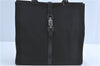 Authentic GUCCI Jackie Shoulder Tote Bag Nylon Leather 0021064 Black J3873