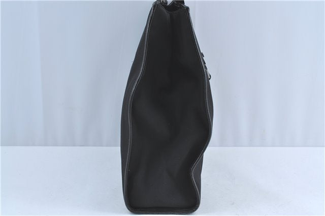 Authentic GUCCI Jackie Shoulder Tote Bag Nylon Leather 0021064 Black J3873