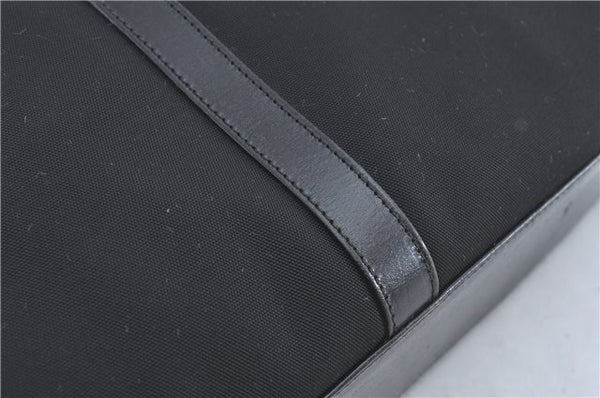 Authentic GUCCI Jackie Shoulder Tote Bag Nylon Leather 0021064 Black J3873