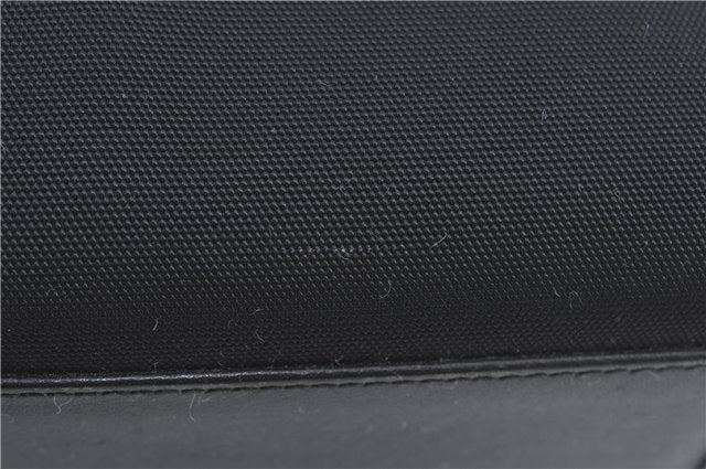 Authentic GUCCI Jackie Shoulder Tote Bag Nylon Leather 0021064 Black J3873