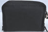 Authentic GUCCI Clutch Hand Bag Purse Nylon Leather 0181607 Black J3881