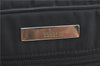 Authentic GUCCI Clutch Hand Bag Purse Nylon Leather 0181607 Black J3881