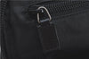 Authentic GUCCI Clutch Hand Bag Purse Nylon Leather 0181607 Black J3881