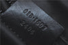 Authentic GUCCI Clutch Hand Bag Purse Nylon Leather 0181607 Black J3881