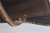 Authentic GUCCI Shoulder Tote Bag Purse GG Canvas Leather 0021053 Brown J3928