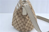 Authentic GUCCI Shoulder Cross Body Bag GG Canvas Leather 388930 Brown J3932