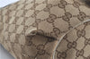 Authentic GUCCI Shoulder Cross Body Bag GG Canvas Leather 388930 Brown J3932