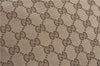 Authentic GUCCI Shoulder Cross Body Bag GG Canvas Leather 388930 Brown J3932