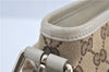 Authentic GUCCI Shoulder Cross Body Bag GG Canvas Leather 388930 Brown J3932