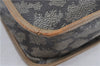 Auth YVES SAINT LAURENT Shoulder Cross Bag Purse PVC Leather Brown Beige J4005
