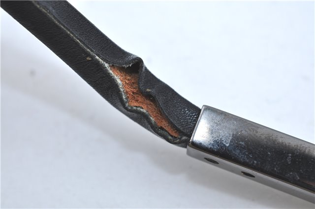 Authentic GUCCI Shoulder Hand Bag Purse Suede 0013167 Black J4066