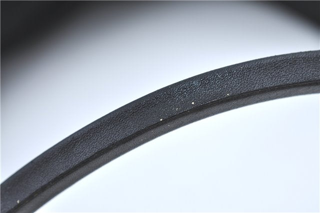 Authentic GUCCI Shoulder Hand Bag Purse Suede 0013167 Black J4066