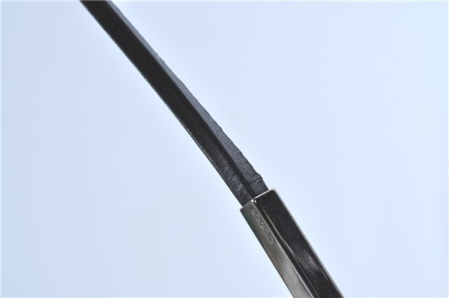 Authentic GUCCI Shoulder Hand Bag Purse Suede 0013167 Black J4066