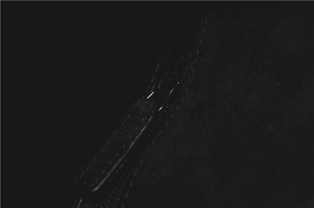 Authentic GUCCI Shoulder Hand Bag Purse Suede 0013167 Black J4066