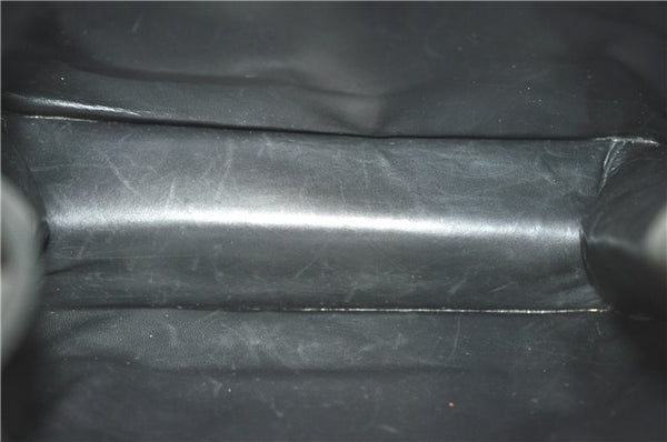 Authentic GUCCI Shoulder Hand Bag Purse Suede 0013167 Black J4066