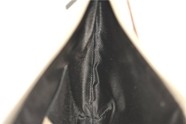 Authentic GUCCI Shoulder Hand Bag Purse GG Canvas Leather 32160 Beige J4078