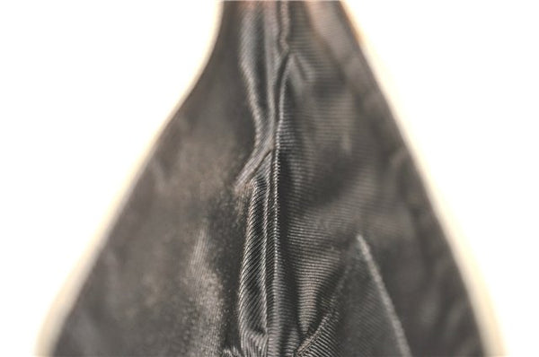 Authentic GUCCI Shoulder Hand Bag Purse GG Canvas Leather 32160 Beige J4078