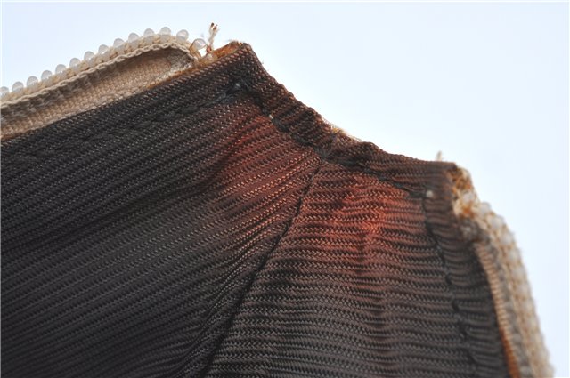 Authentic GUCCI Shoulder Hand Bag Purse GG Canvas Leather 32160 Beige J4078