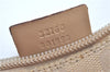 Authentic GUCCI Shoulder Hand Bag Purse GG Canvas Leather 32160 Beige J4078
