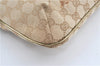 Auth GUCCI Sherry Line Shoulder Cross Bag GG Canvas Leather 189749 Beige J4081