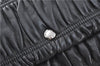 Authentic PRADA Leather Chain Shoulder Hand Bag Black Junk J4086