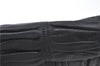 Authentic PRADA Leather Chain Shoulder Hand Bag Black Junk J4086