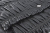 Authentic PRADA Leather Chain Shoulder Hand Bag Black Junk J4086