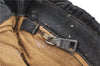 Authentic PRADA Leather Chain Shoulder Hand Bag Black Junk J4086