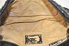 Authentic PRADA Leather Chain Shoulder Hand Bag Black Junk J4086