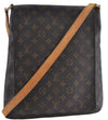 Authentic Louis Vuitton Monogram Musette Shoulder Cross Body Bag M51256 LV J4107