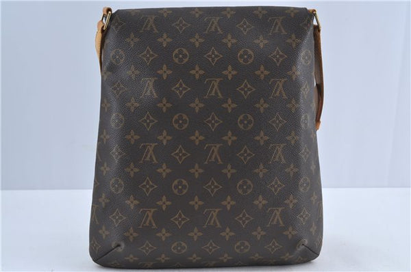Authentic Louis Vuitton Monogram Musette Shoulder Cross Body Bag M51256 LV J4107
