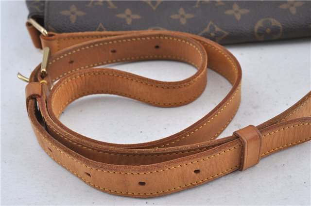 Authentic Louis Vuitton Monogram Musette Shoulder Cross Body Bag M51256 LV J4107