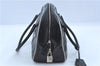 Authentic PRADA Leather Shoulder Hand Bag Purse Black J4124