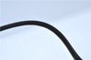 Authentic PRADA Leather Shoulder Hand Bag Purse Black J4124