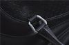 Authentic PRADA Leather Shoulder Hand Bag Purse Black J4124