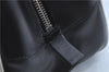 Authentic PRADA Leather Shoulder Hand Bag Purse Black J4124
