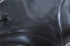 Authentic PRADA Leather Shoulder Hand Bag Purse Black J4124