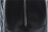 Authentic PRADA Leather Shoulder Hand Bag Purse Black J4124