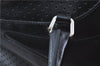 Authentic PRADA Leather Shoulder Hand Bag Purse Black J4124