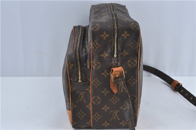Authentic Louis Vuitton Monogram Nile 34 Shoulder Cross Body Bag M45242 LV J4132