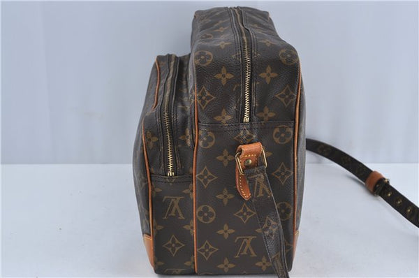 Authentic Louis Vuitton Monogram Nile 34 Shoulder Cross Body Bag M45242 LV J4132