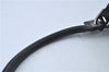 Authentic Ferragamo Nylon Leather Shoulder Hand Bag Purse Black J4142