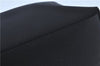 Authentic Ferragamo Nylon Leather Shoulder Hand Bag Purse Black J4142