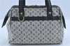 Authentic Louis Vuitton Monogram Mini Josephine PM Hand Bag Blue M92312 LV J4150