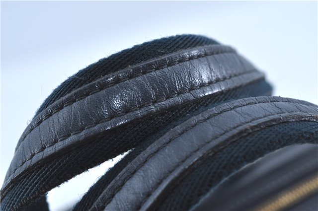 Authentic Louis Vuitton Monogram Mini Josephine PM Hand Bag Blue M92312 LV J4150