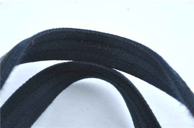 Authentic Louis Vuitton Monogram Mini Josephine PM Hand Bag Blue M92312 LV J4150